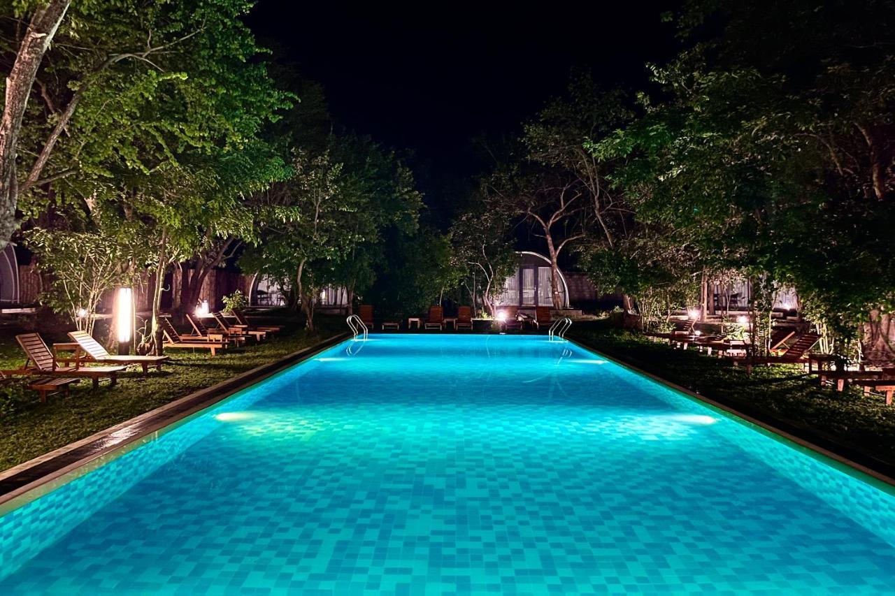 Nivadoo Resort 시기리야 외부 사진 The swimming pool at the hotel